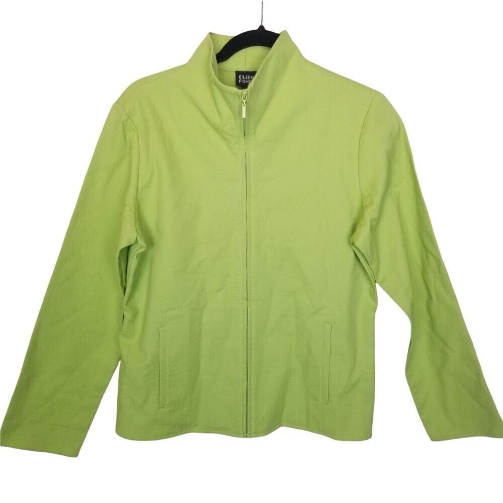 Eileen Fisher Womens Jacket Full Zip Quiet Luxury Sustainable Layering Size S